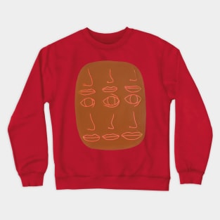 Hieroglyph Modern Crewneck Sweatshirt